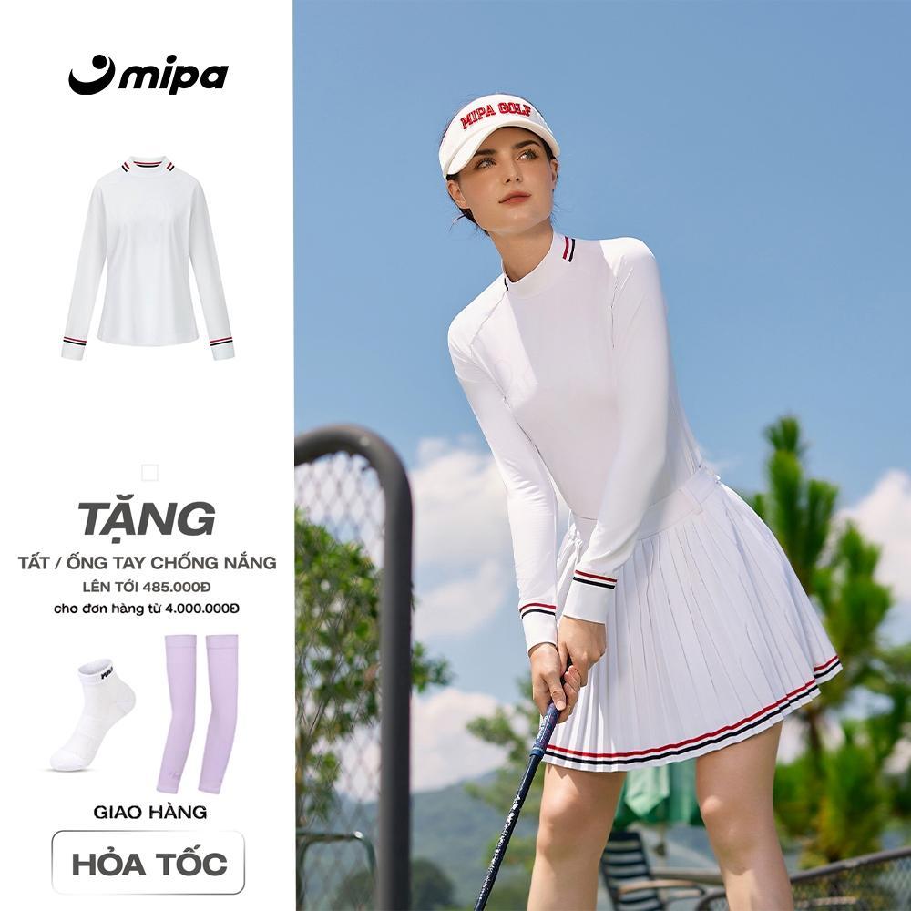 Áo nữ dài tay MIPA thời trang Golf Pickleball Tennis co giãn khỏe khoắn trẻ trung Alora Top