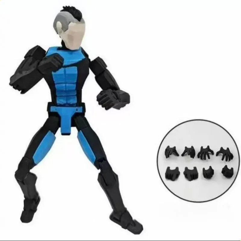 Ds Dummy 13 Invincible Mohawk Figura Articulada 3d, 14 Cm Y4B7