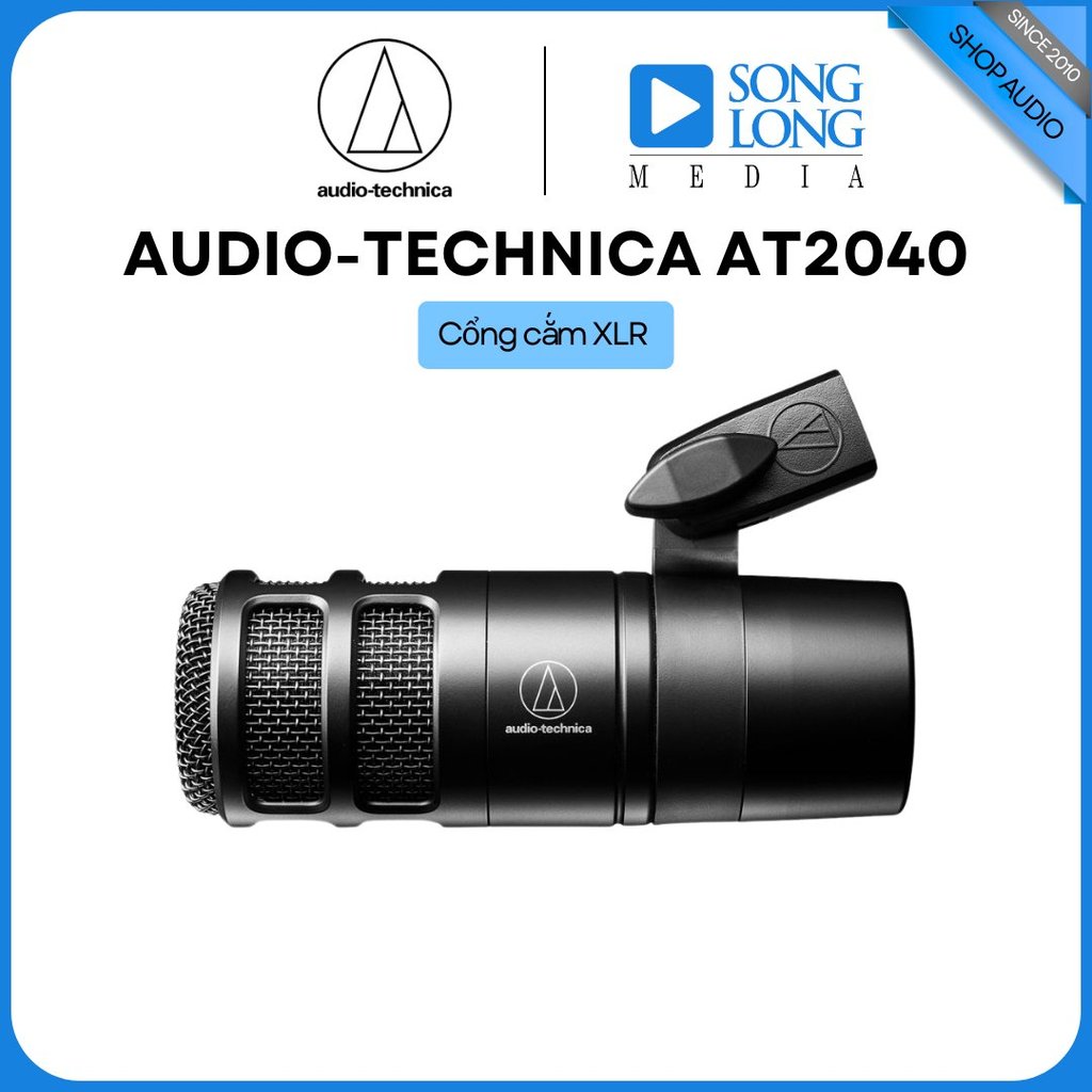 Micro thu âm Dynamic AUDIO TECHNICA AT2040 -  Hàng Chính Hãng - Songlongmedia