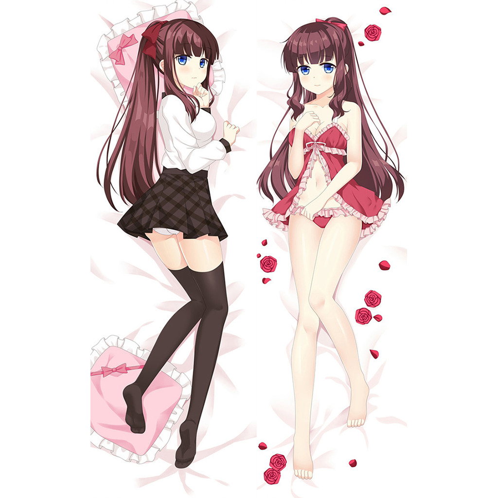 Hifumi-takimoto Dakimakura 2WAY Ôm Thân Gối Anime Gối Đệm