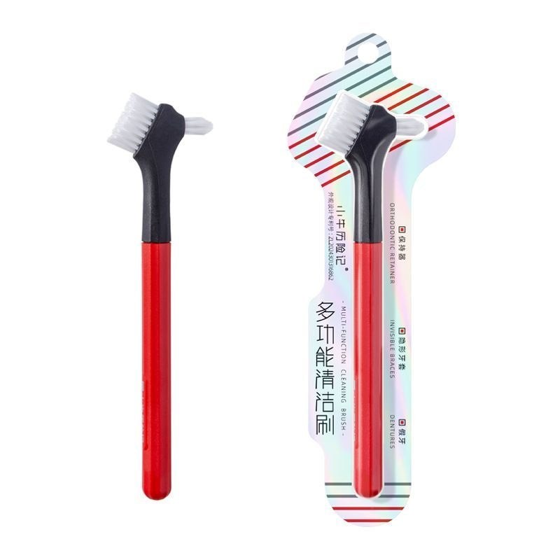 Calf Adventures Răng Giả Bàn Chải Làm Sạch Bàn Chải Răng Giả Răng Giả Răng Giả Răng Giả Răng Giả Giữ