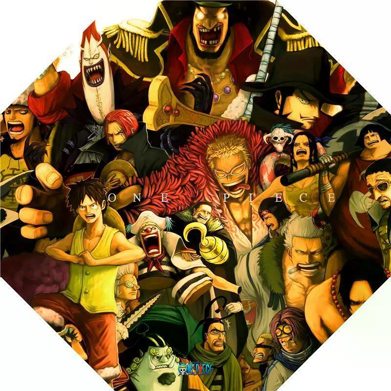 One Piece One Piece Anime Luffy Sauron Tự Động Mưa Hoặc Mưa Dù Cực Lớn Chống Gió Chống Nắng Ô Nam Nữ
