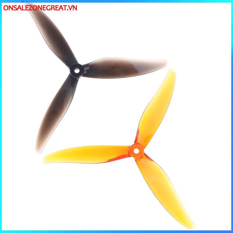 Ons 3 Cánh Quạt FPV Thiết Kế Cân Bằng Chất Liệu PC Bền Tiếng Ồn Thấp Cho 5 Inch FPV Phụ Kiện Thay Th