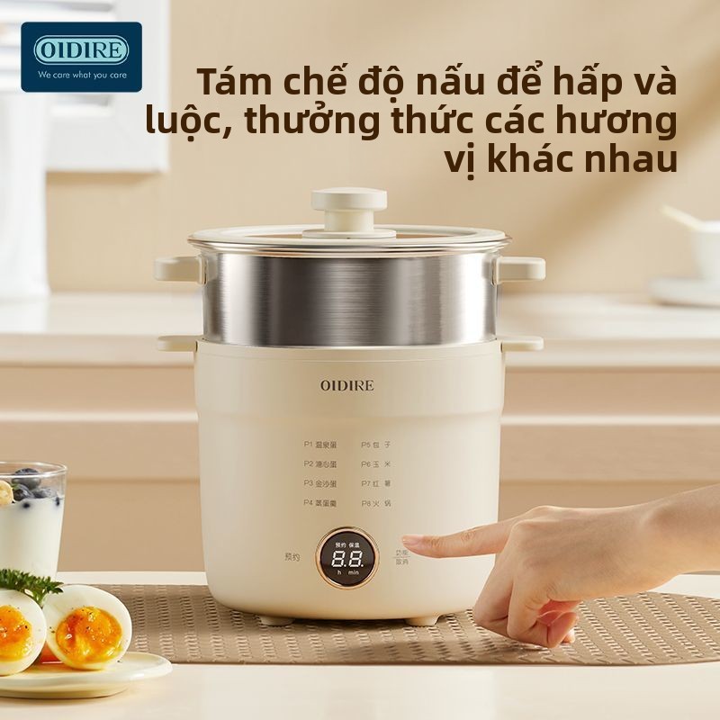 Máy hấp trứng OIDIRE nấu trứng lòng đào