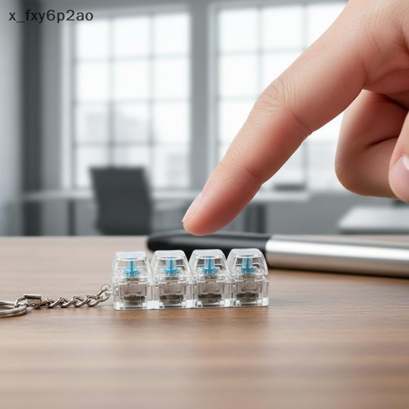 4/9 phím Bàn phím cơ khí trục Tester Led Bàn Phím Key đồ chơi