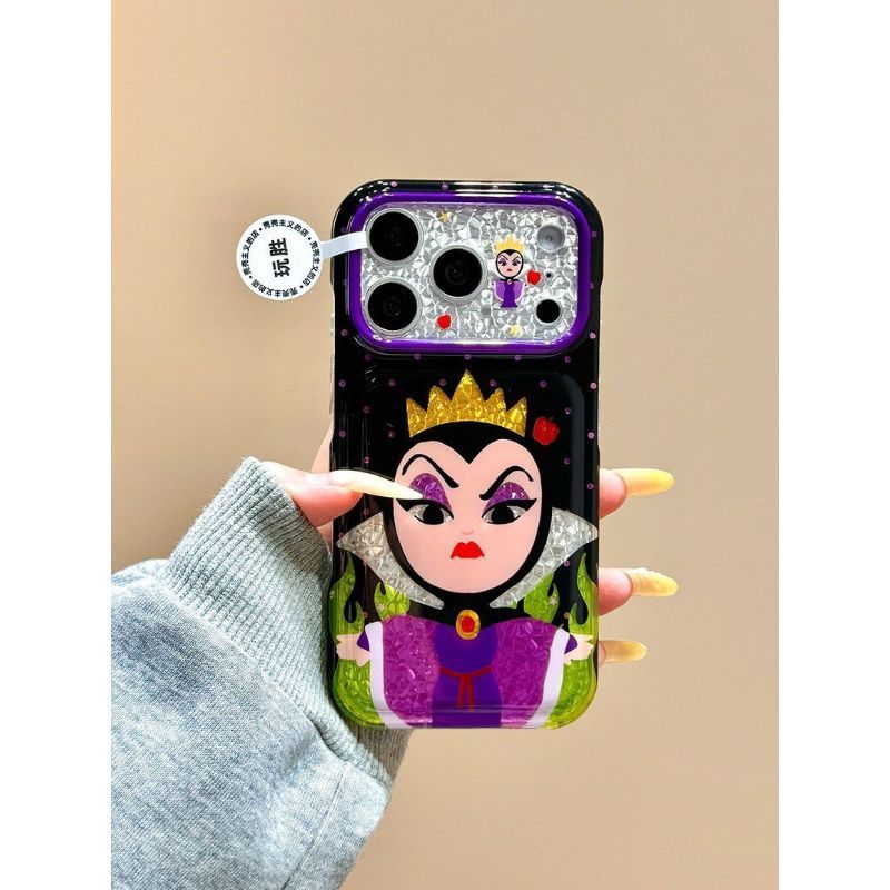 Ốp điện thoại Evil Queen Thích hợp cho iPhone 11 12 13 14 15 16 17 Pro max Plus Vỏ chống sốc