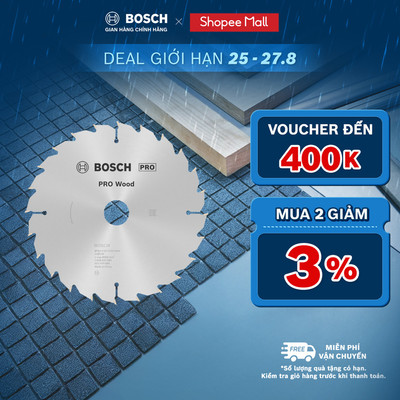 Lưỡi cưa gỗ Bosch chất lượng chuẩn Đức