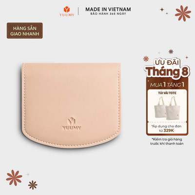 Ví Yuumy (Thời trang nữ phối dây đeo chéo dáng cong - Ví da Seasand YV109) Bagsmart
