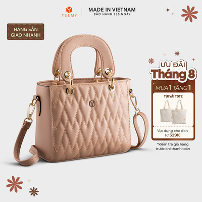 Túi Yuumy (Thời trang nữ đi tiệc size 19 - Túi xách da Seasand YTX24) Bagsmart