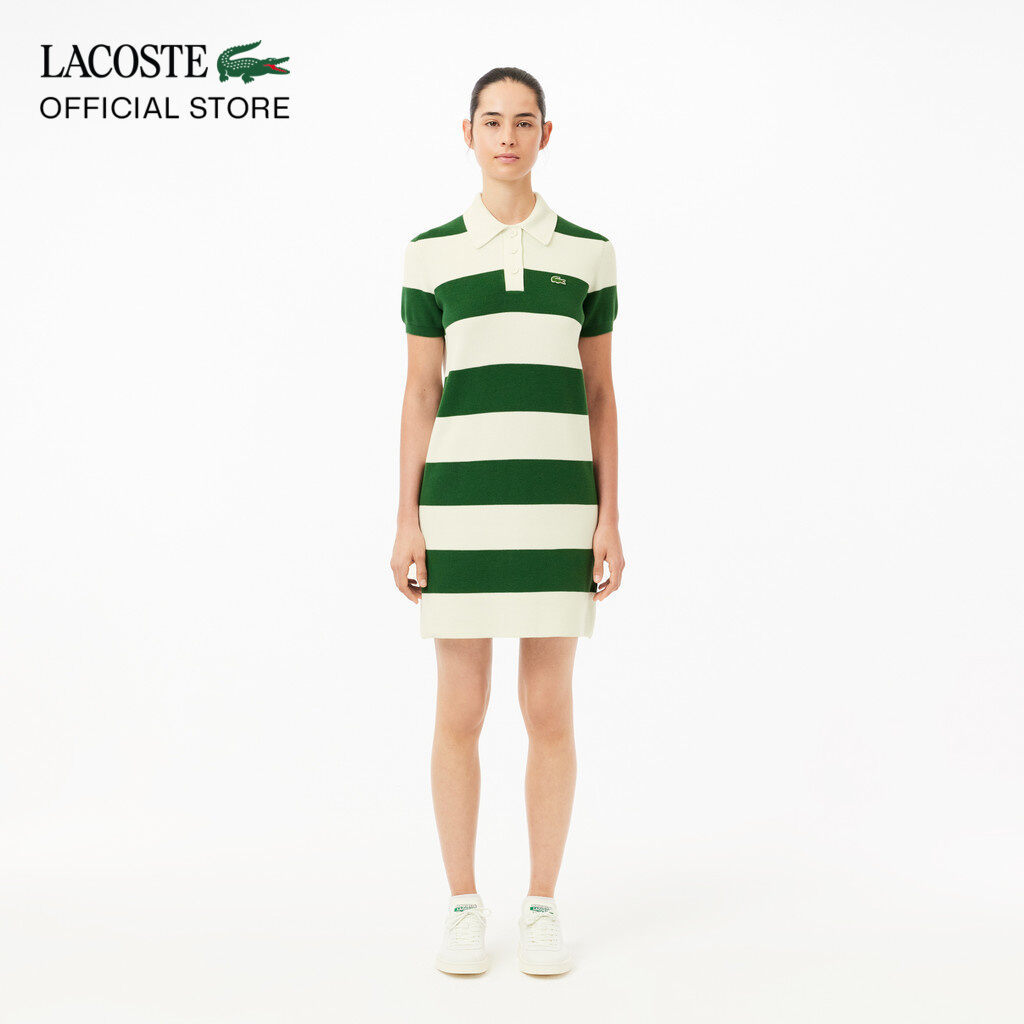 Đầm Polo Lacoste Nữ Sản Xuất Tại Pháp