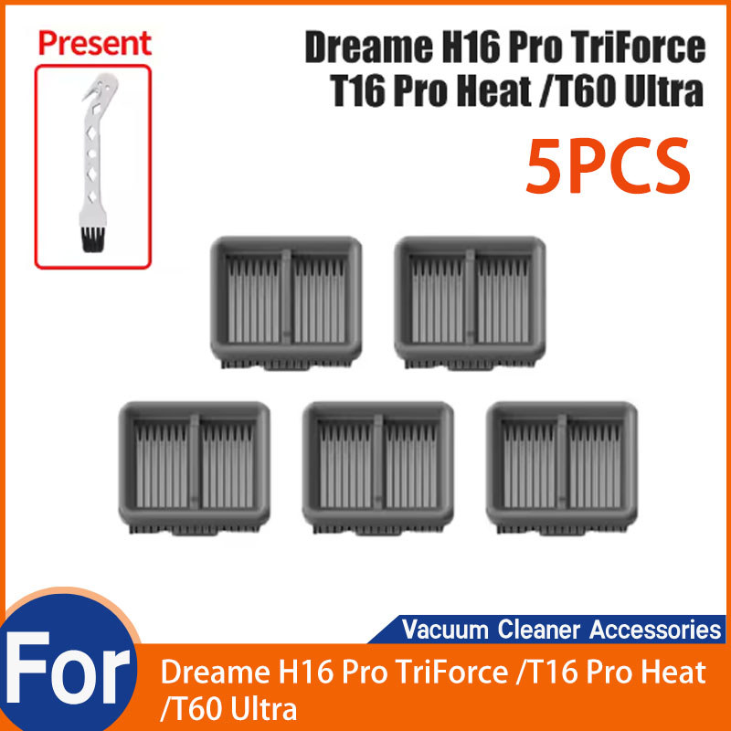 Dành cho Dreame H16 Pro TriForce / T16 Pro Heat / T60 Ultra Brush Roller Hepa Filter Phụ tùng (Bộ lọ