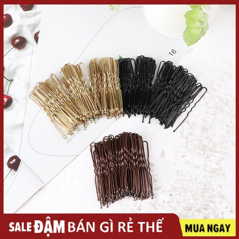 50 cái/bộ tóc vẫy hình chữ U Bobby Pin barrette Salon kẹp kẹp kẹp tóc