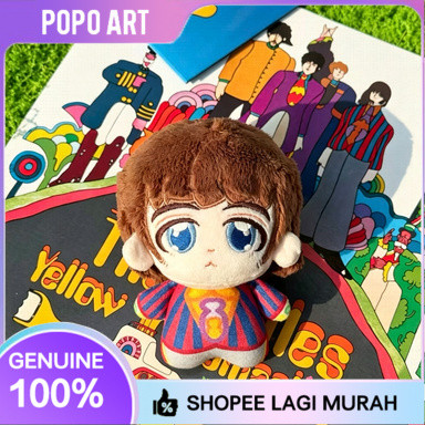 POPOART The 60s Rock And Roll Band The Beatles Búp bê bông sang trọng The Fab Bốn nhân vật Lennon Ge