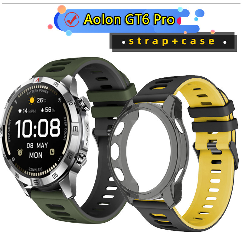 Ốp lưng Aolon GT6 Pro Bảo vệ màn hình Dây đeo Aolon GT6 Pro Dây đeo silicon cho Aolon GT6 Pro Dây đe