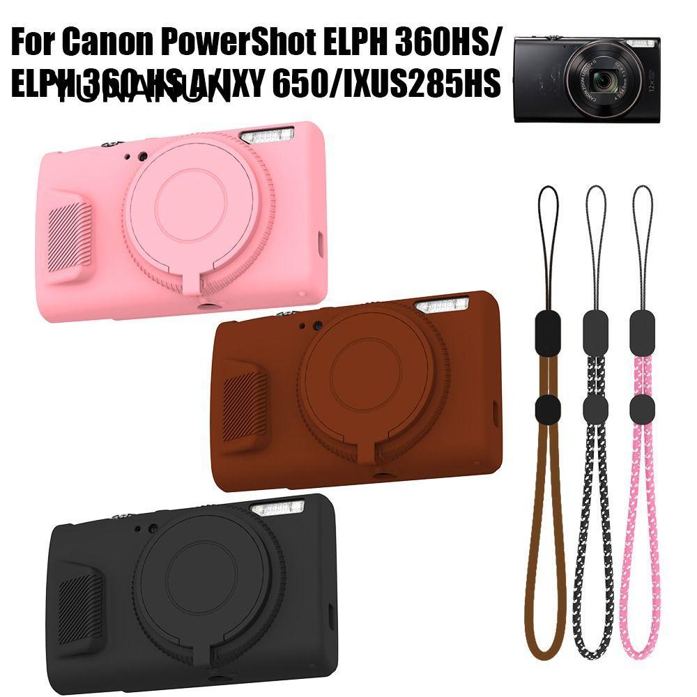 Vỏ bọc thân xe YUNAUN, silicon có dây buộc bảo vệ Camera, Vỏ da chống sốc chống trầy xước cho PowerS