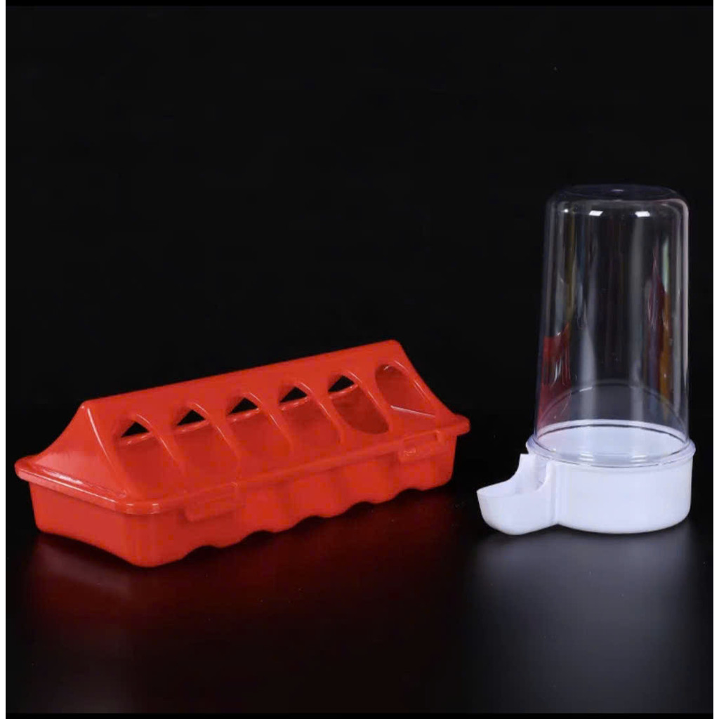 Bình Nước Gà Con 240ml 450ml Bình Nước Chim Cút Con Bình Thức Ăn Cho Gà Con Máng Ăn Gà Rutin Máng Ăn Cho Chim Cút