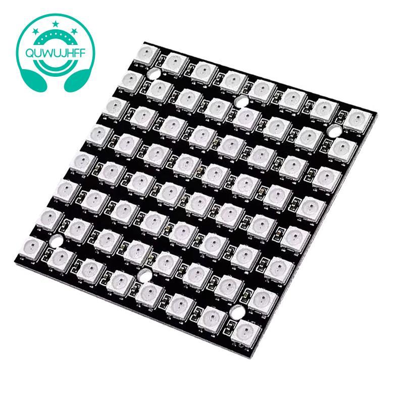 WS2812 LED 5050 RGB 8x8 LED Matrix WS2812B 8x8 64-Bit Full Color 5050 RGB Đèn LED Bảng Điều Khiển