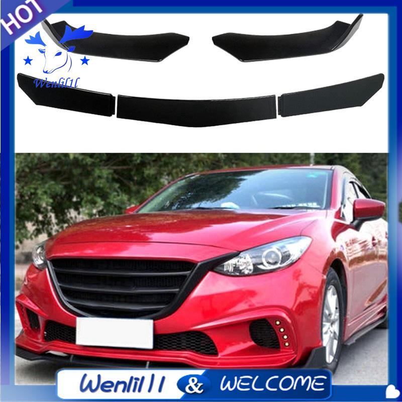 Trước Xe Ô Tô Cản Môi Body Kit Đa Năng Môi Chia Cánh Gió Khuếch Tán Canard Bảo Vệ Không Khí Viền Bod