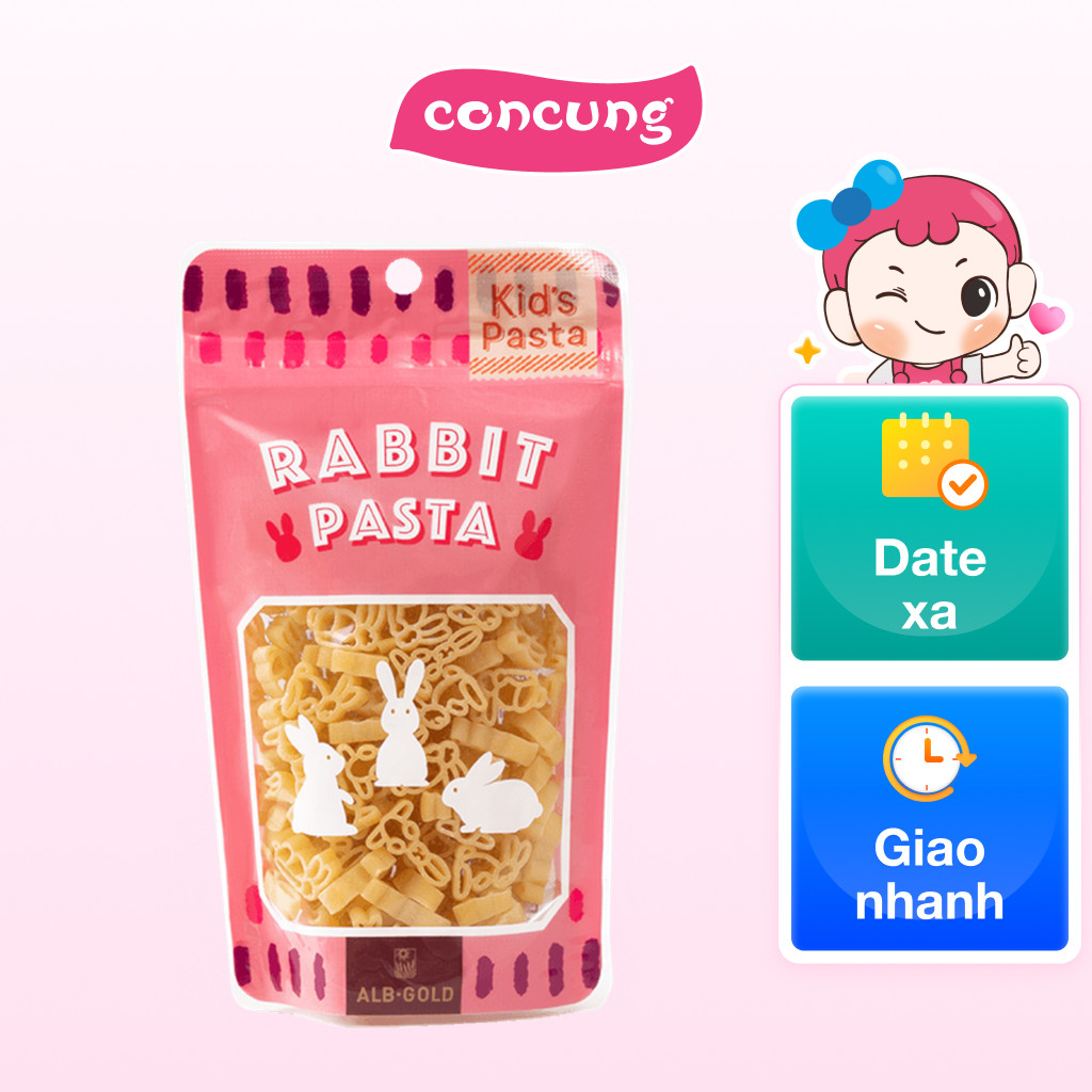 Mì nui trứng Egg Pasta hình Thỏ
