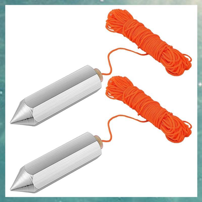 [uhktyltui.vn] 2 Chiếc Ống Nước Thép Lục Giác Bob790-8, 8 Ounce Plumb Hợp Kim Thép Plumb Xây Dựng Bú