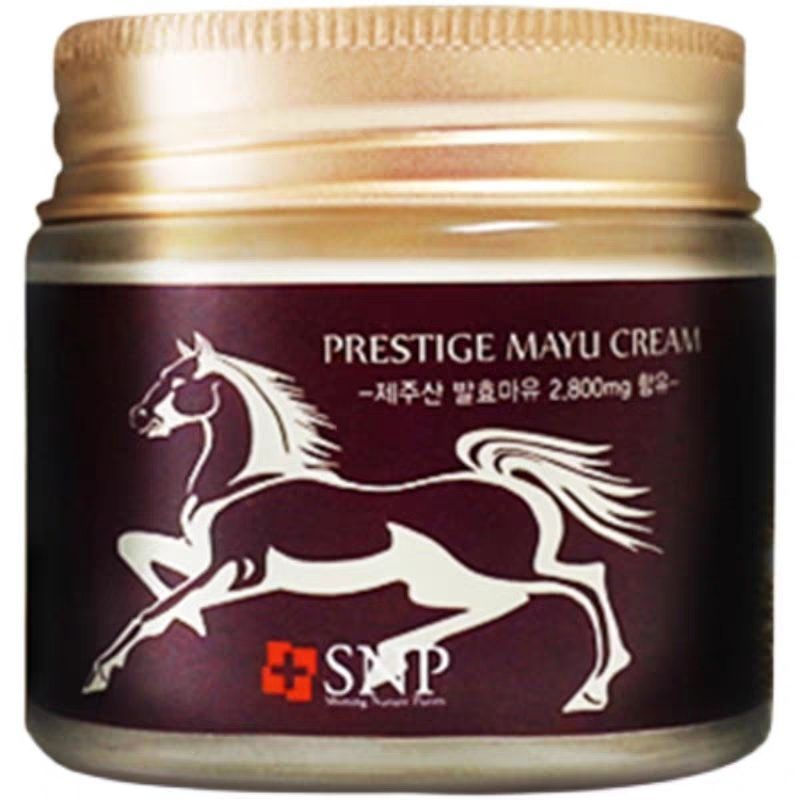 TB Spot Goods#Imported from South Korea SNP Aishen Horse Oil Cream Horse Oil Fei Horse Oil Moisturiz