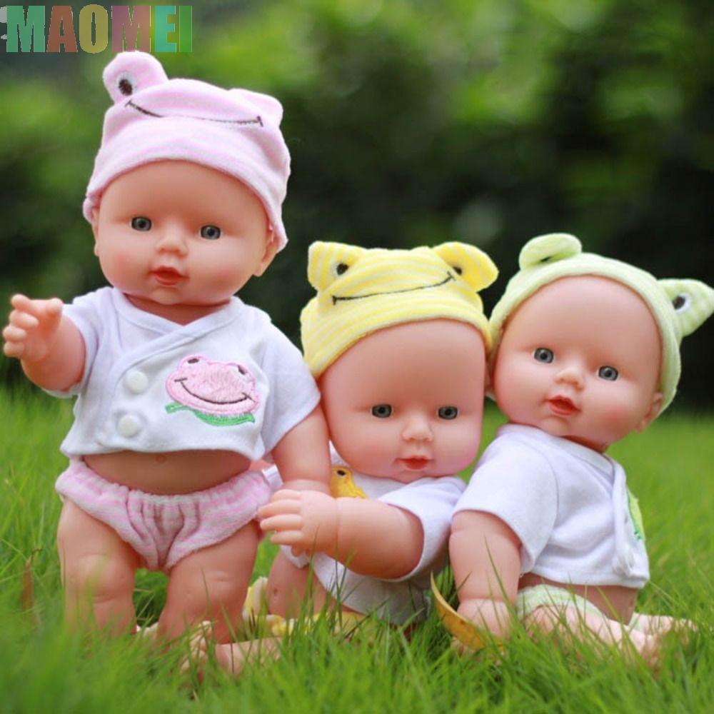 MAOMEI Bé Sơ Sinh Búp Bê, Nhà Chơi Mô Phỏng Di Động Búp Bê Bé, Đồ Chơi Trẻ Em Trang Phục Quần Áo Búp