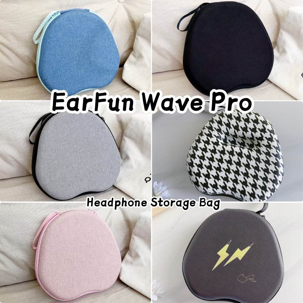 [imamura] Dành cho tai nghe EarFun Wave Pro Vỏ cứng Tai nghe dòng phim hoạt hình tươi mới Tai nghe E