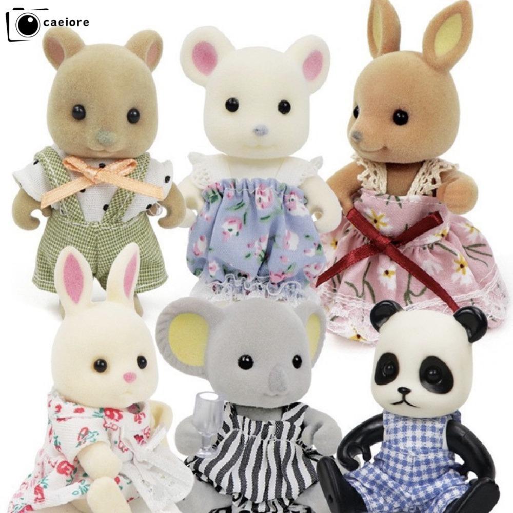 CAEIORE Sang Trọng Koala Búp Bê, Búp Bê Nhồi Bông Koala 8cm, Quà Tặng Chuột Gấu Trúc Mèo Mặc Quần Áo