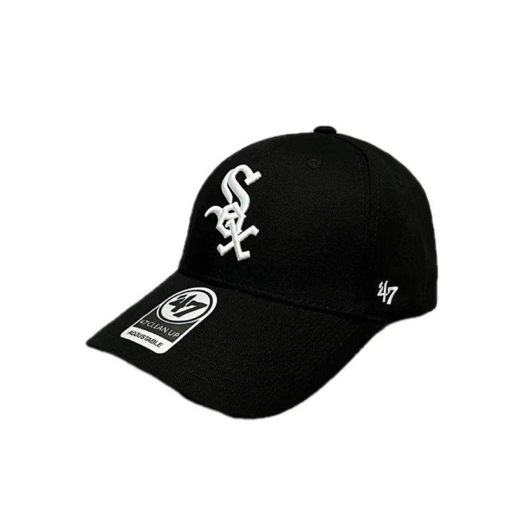 Mũ Bóng Chày 47Brand Chicago White Sox, Chống Nắng, Thể Thao, Chất Lượng Cao, Có Thể Điều Chỉnh