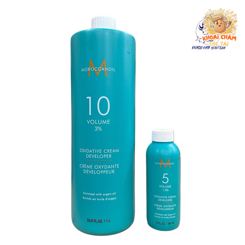 Oxy trợ nhuộm MOROCCANOIL Oxidative Cream Developer 1000ml - MQK