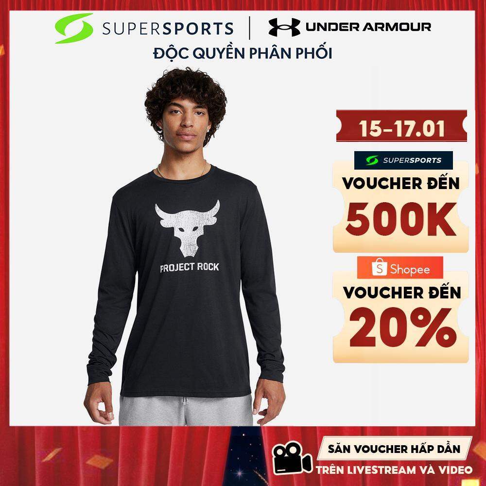 Áo Tay Dài Nam Under Armour Brahma Bull - Đen  - 1374847-003
