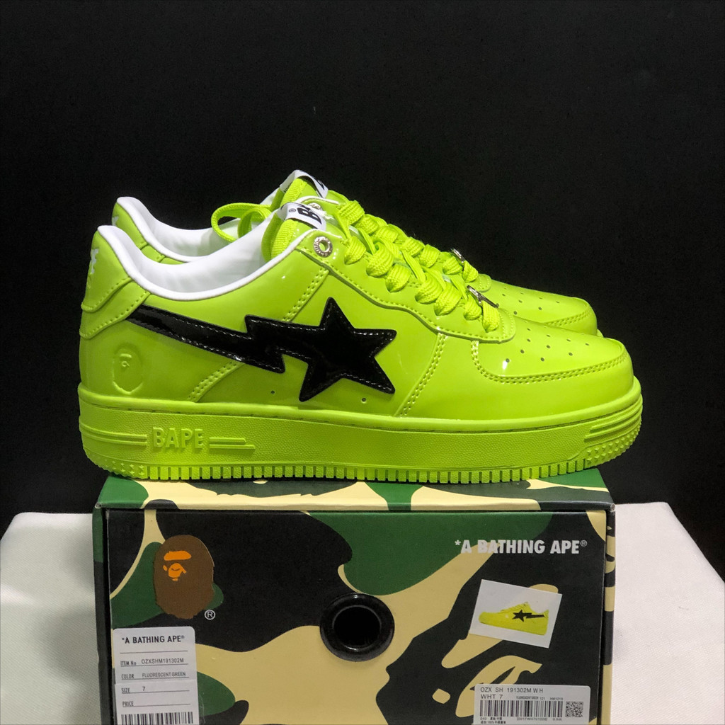 A Bathing Ape (BAPE) BAPE STA Giày thể thao hợp thời trang unisex KGEG