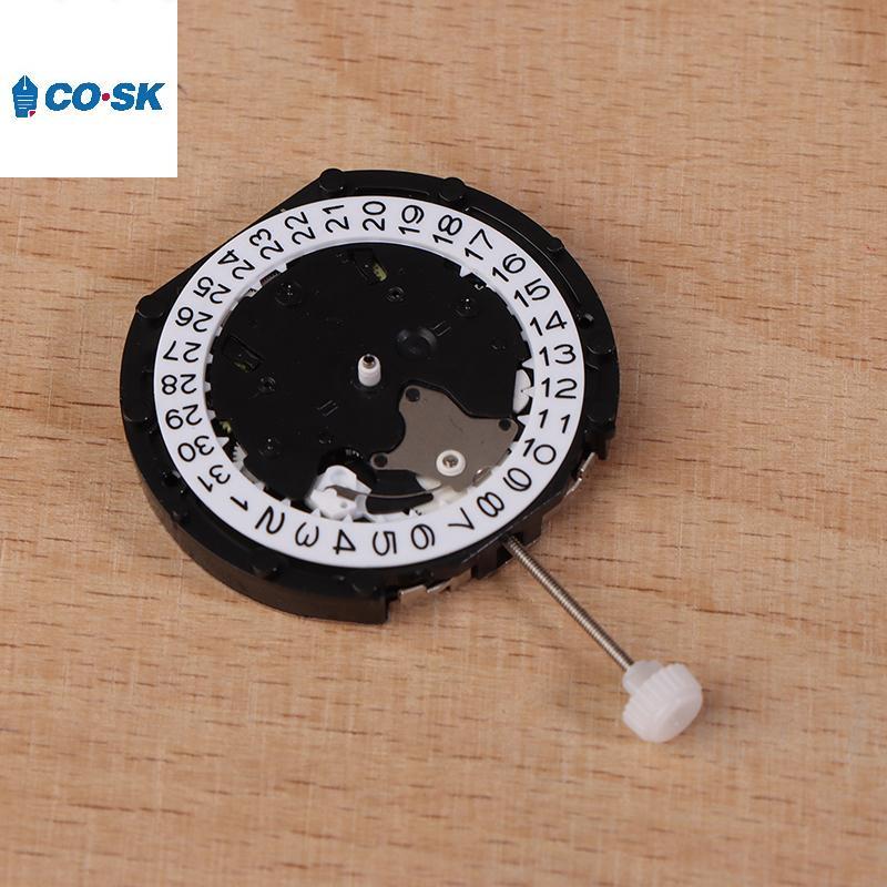 COUTR PE903 Phong trào Sunon Pe90 Trung Quốc Ligne Thạch Anh Ba Tay Có 3 Mắt Ngày Chronograph Nhỏ Ph