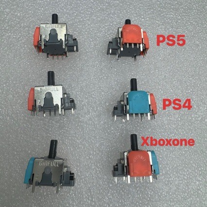 DS13-MAX Cần điều khiển PS5 Angle TMR nâng cấp PS4 / XBOX Gamepad Hall Điện từ TMR Cần điều khiển