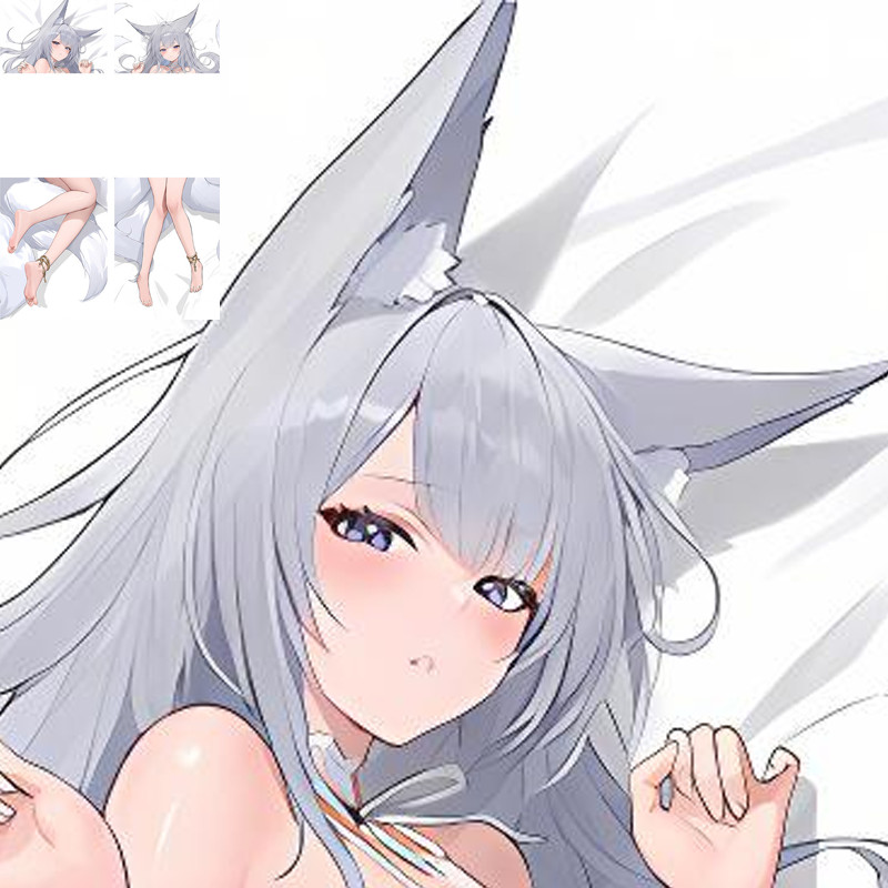 Azur Lane Shinano Anime Dakimakura Vỏ Gối 50 * 150CM Otaku Vỏ Gối Ngủ