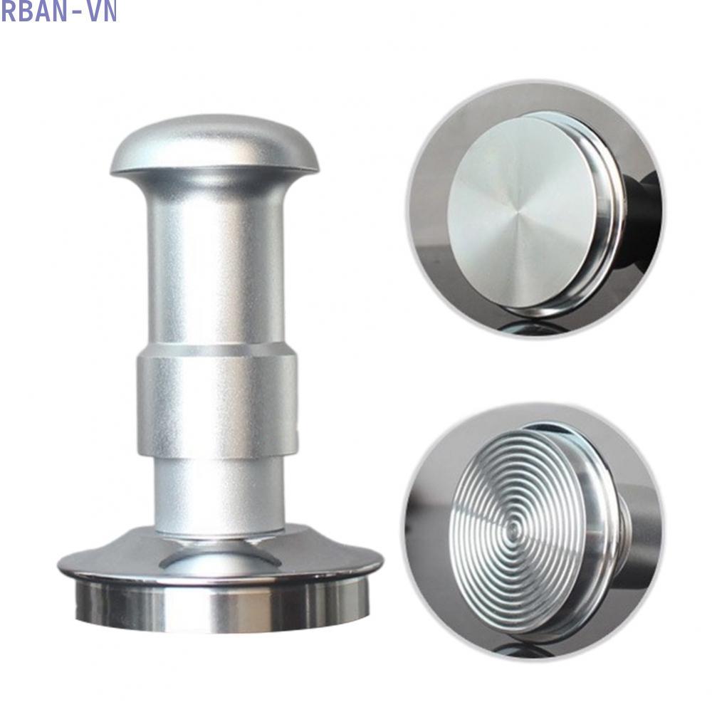 Coffee Tamper Station Stainless Steel Base with Dual Spring Loading for Baristas