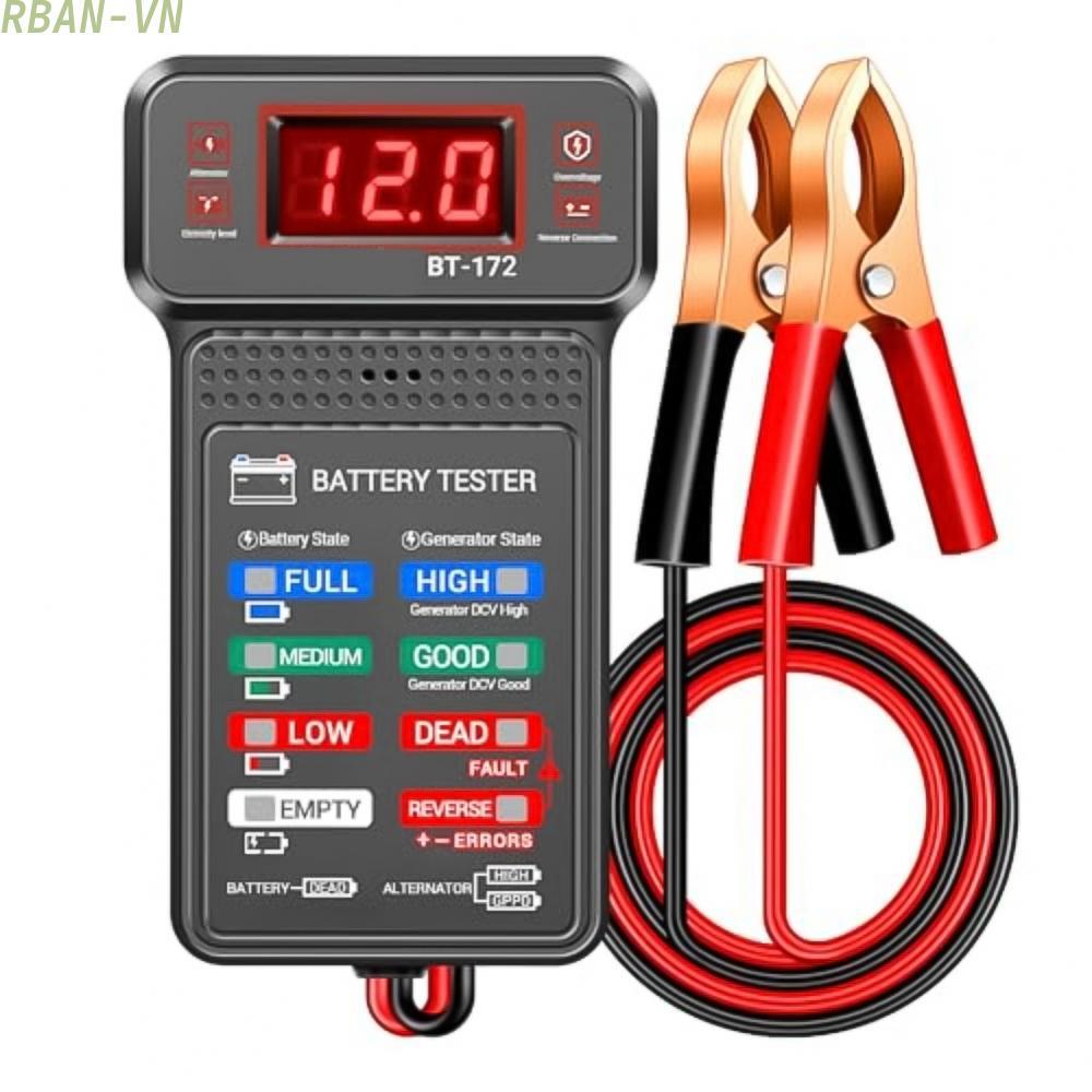 12V Car Battery Tester 12V Battery Compatibility Comprehensive Package For Car