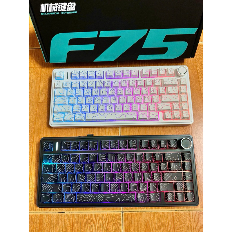 Bàn phím cơ không dây Aula F75 /  F75Max /  S75PRO / F87  3 mode / Mạch xuôi / Full Foam / Đã mod sẵn dùng được ngay | BigBuy360 - bigbuy360.vn