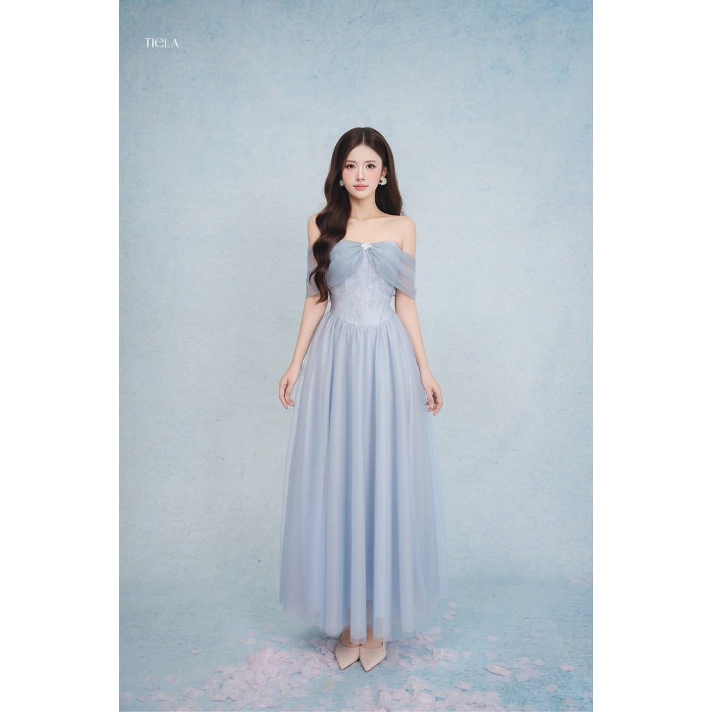 TIELA Đầm váy hoa ren dáng dài - Sara Dress | BigBuy360 - bigbuy360.vn