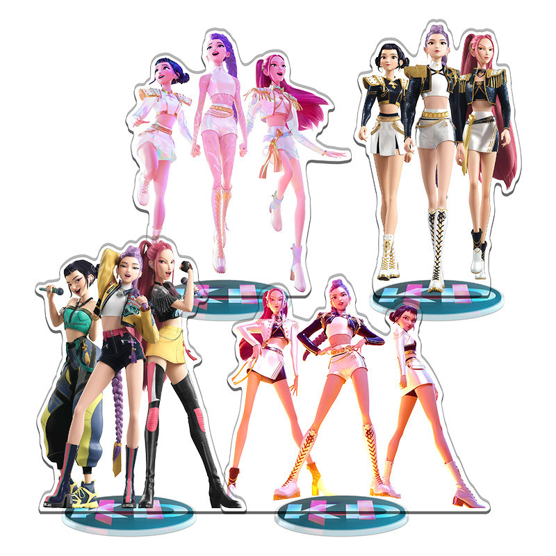 KPOP KPOP Hunters Huntrix K-POP: Demon Hunters Huntrix Hàng hóa Khắc Giá đỡ in bên trong [yfy]