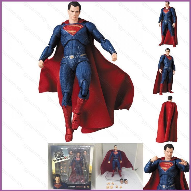 ZY1 DC Henry Cavill Siêu Nhân Nhân Nhân Vật Hành Động MAF 057 Siêu Nhân Justice League Mô Hình Búp B
