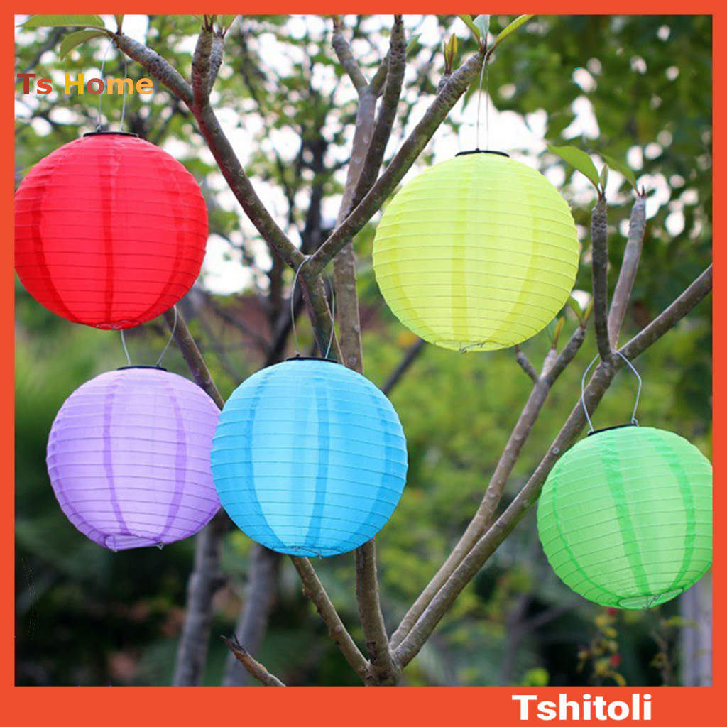 [TS] Đèn lồng năng lượng mặt trời chống nước Trung Quốc Đèn LED chạy bằng năng lượng mặt trời Đèn lồ