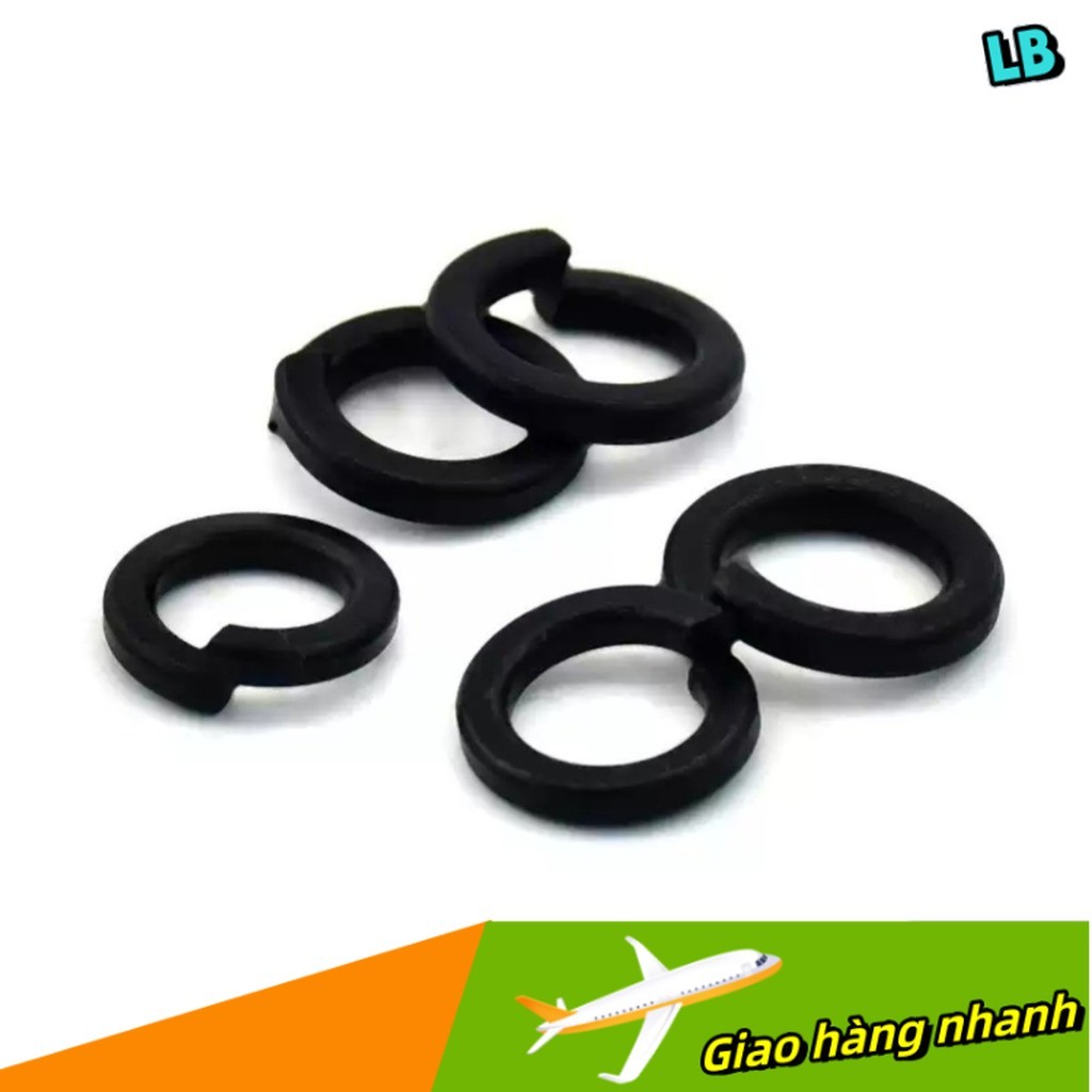 Vòng Đệm Vênh - Long Đền Vênh 8.8-Grade, Máy giặt lò xo đen Vòng Đệm Vênh - Long Đền Vênh Long Đền V