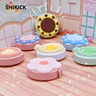 Shikick Mềm Băng Đo, Da Hoạt Hình Mini Cân Đôi Thước, Hộ Gia Đình 1.5M Có Thể Thu Vào Thủ Công Tại Nhà Đo Băng Đo Cho Cơ Thể Vải May May May Vá