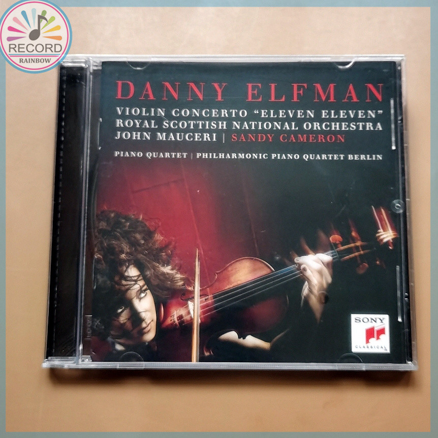 Danny Elfman: Violin Concerto, 'eleven Eleven'/Piano Quartet Elfman, Danny Original CD Album [Sealed