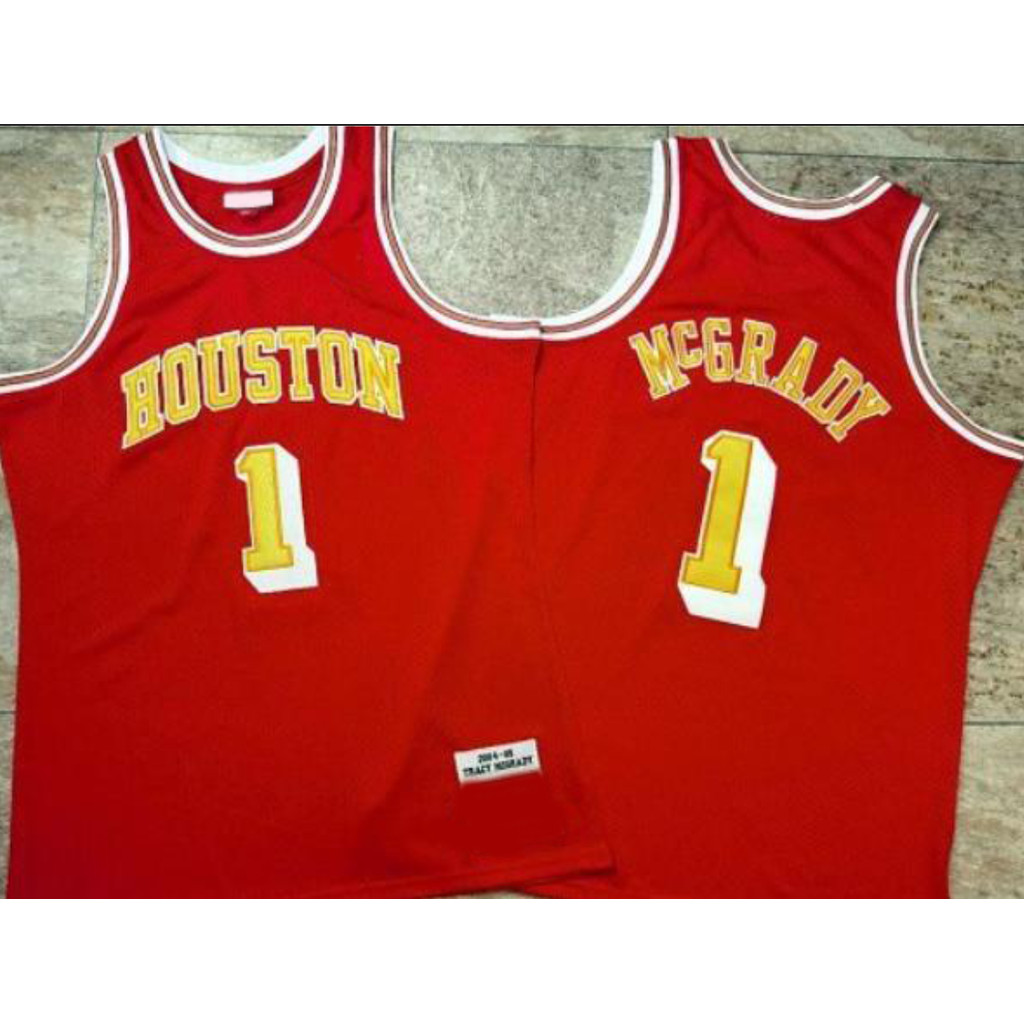 Áo bóng rổ thêu dày đặc McGrady Iverson Kobe Rodman Retro Jersey