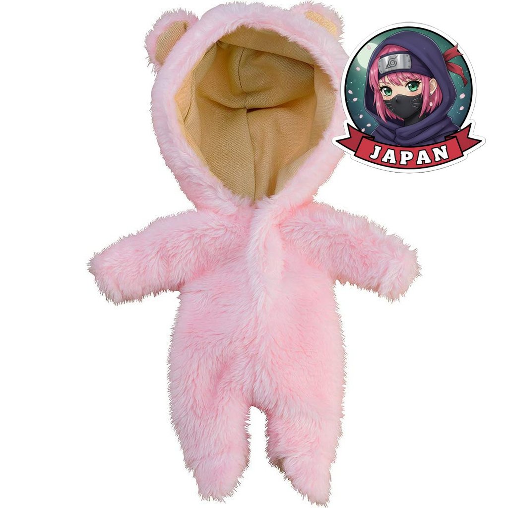Búp bê Nendoroid Kigurumi Đồ ngủ Gấu [Hồng] Shipped from Japan