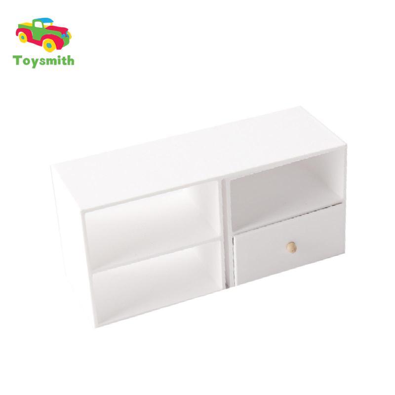 Toysmith 1 / 12 Nhà Búp Bê Tủ Bảo Quản Micro Scene Prop Hiện Đại Sưu Tập Sống Động Như Thật Tủ Thu N