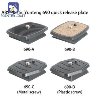POINTER LIMIT Tripod Head Plate, 1 / 4 Vít Phát Hành Nhanh Tấm Camera, Phụ Kiện Máy Ảnh Tấm Adapter DSLR Nhựa Kỹ Thuật Số Quà Tặng Nhiếp Ảnh Gia