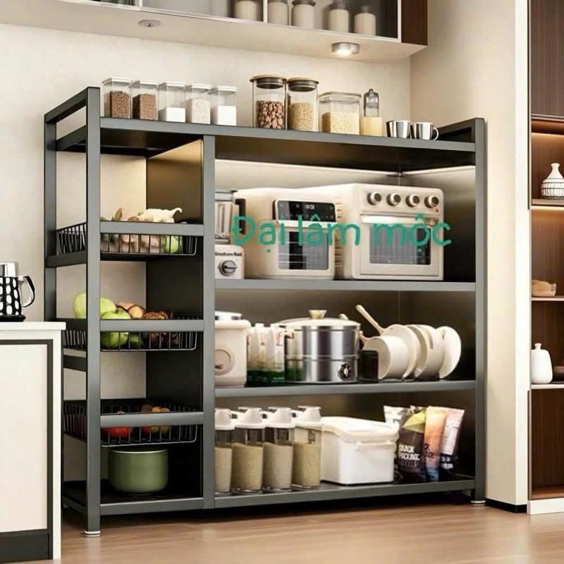 kệ vách 4 tầng để lò vi sóng cao cấp